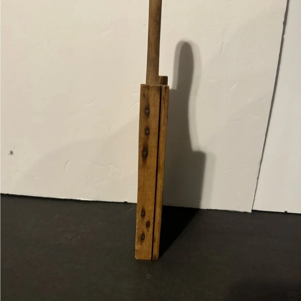 Vintage primitive vegetable slicer mandolin